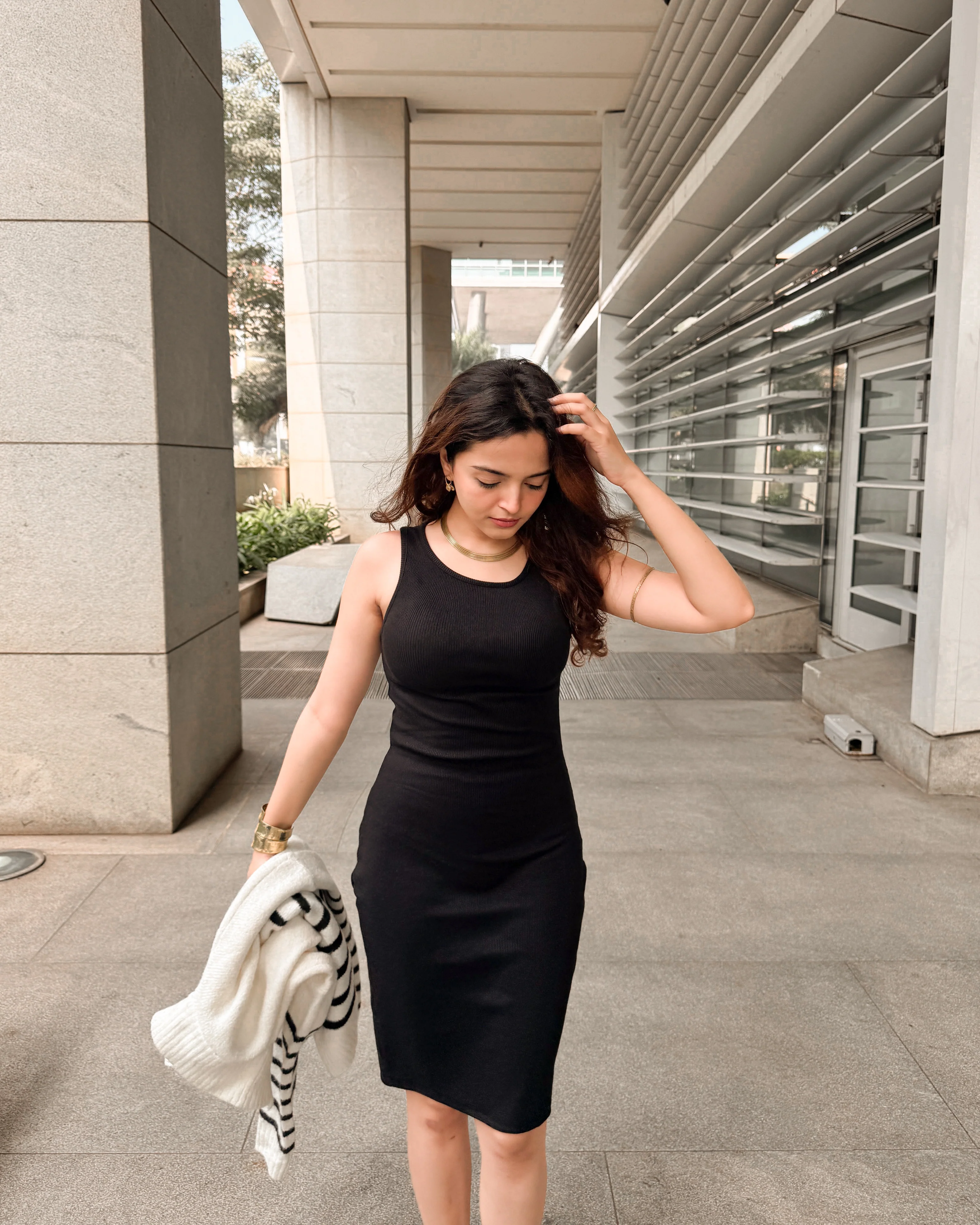 Black Short Bodycon Dress - Image 4