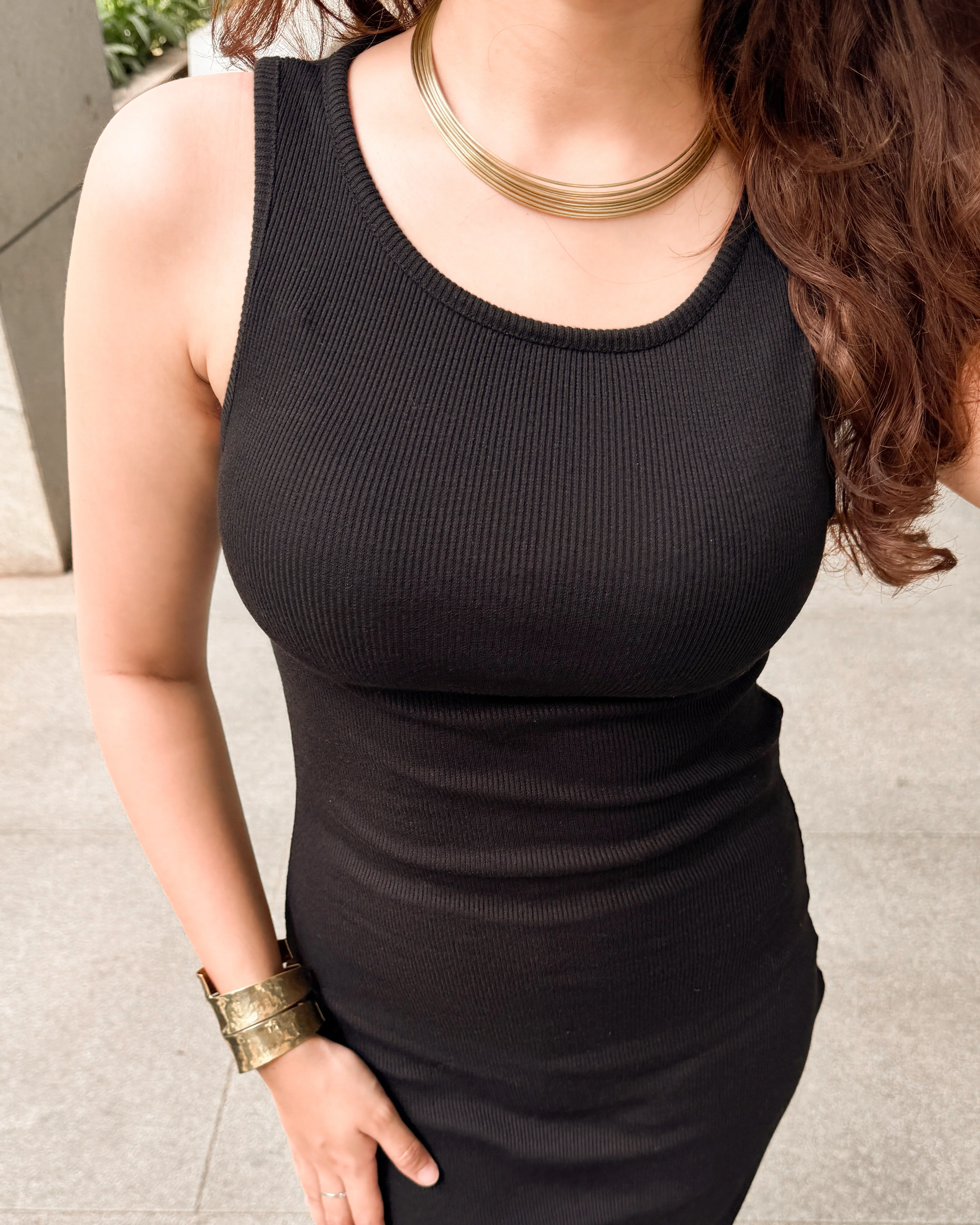 Black Short Bodycon Dress - Image 5